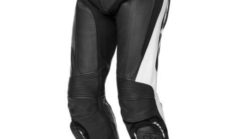 Pantaloni Moto Spyke If Slider Negru / Alb Marimea 48 110415/10102/48