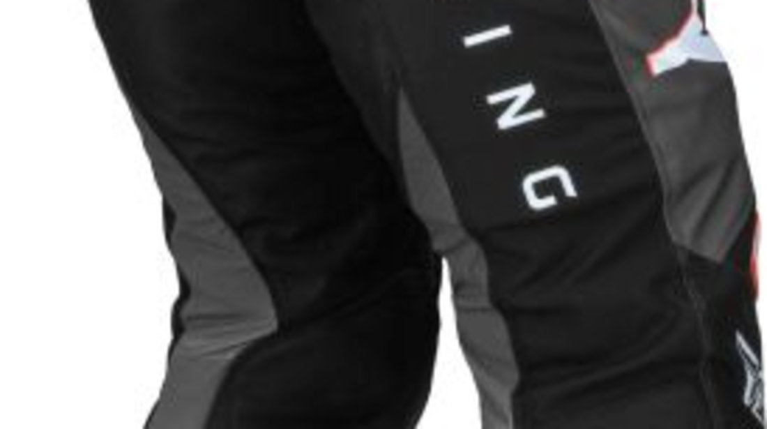 Pantaloni Off-Road Fly Racing Kinetic Kore Negru / Gri / Rosu Marimea 30 FLY 376-43030