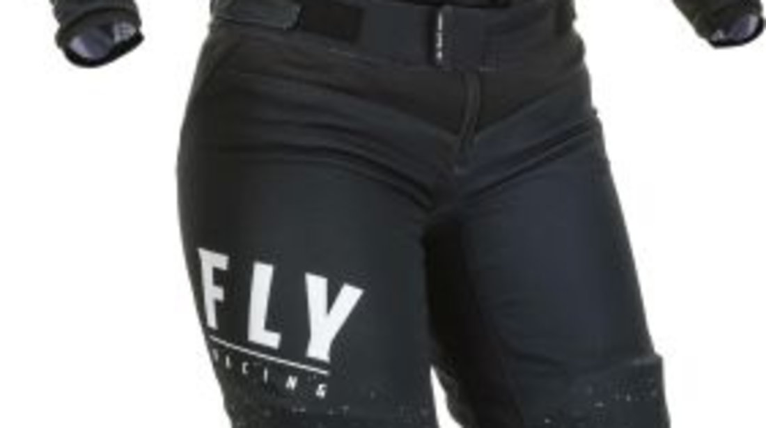 Pantaloni Off-Road Fly Racing Women's Lite Alb / Negru Marimea 5 / 6 FLY 373-63106