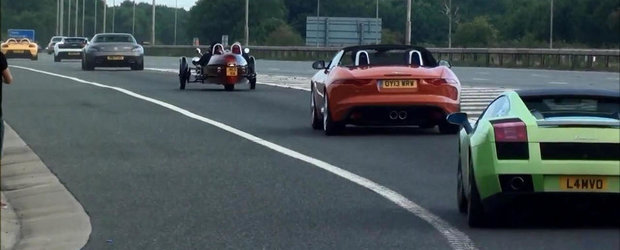 Parada de supercaruri in Anglia: Peste 6 minute de placere vizuala si auditiva