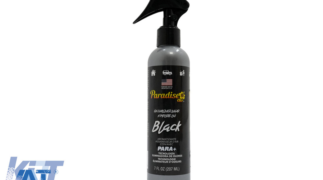 Paradise Fresh Aer Odorizant Spray Black