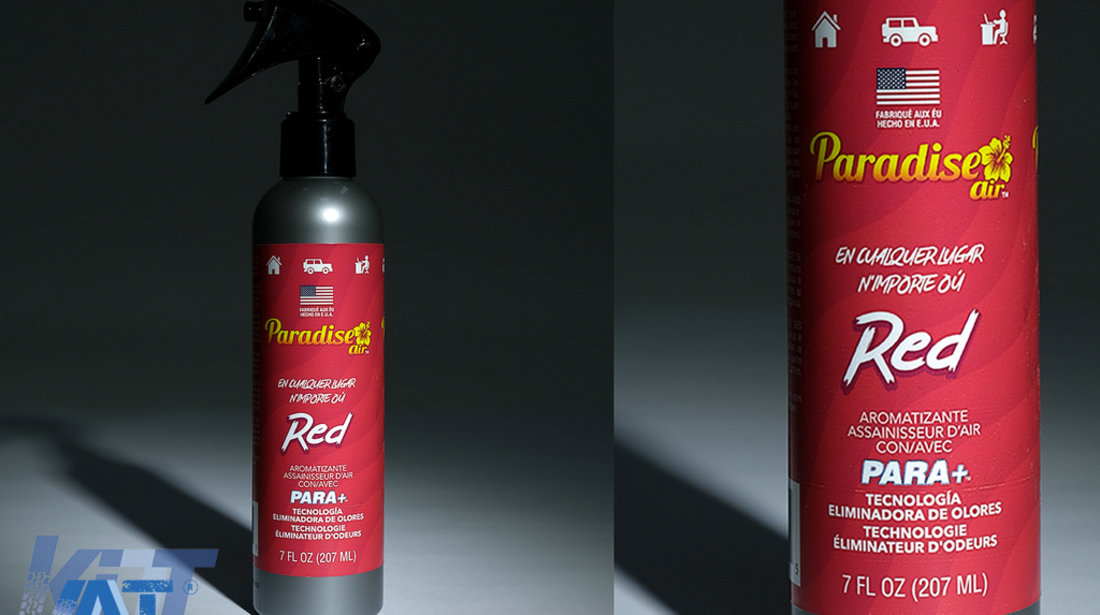 Paradise Fresh Aer Odorizant Spray Red