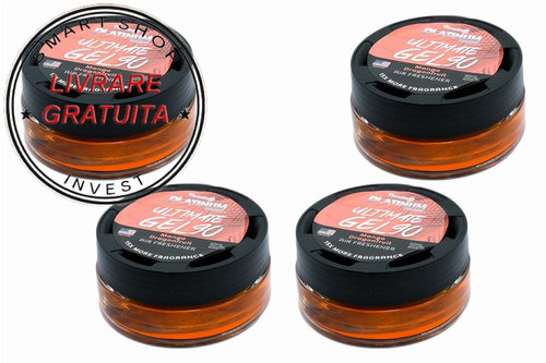 Paradise Fresh Aer Ultimate Gel Odorizant Seria Platinum 4 Bucati Mango Dragonfrui- livrare gratuita