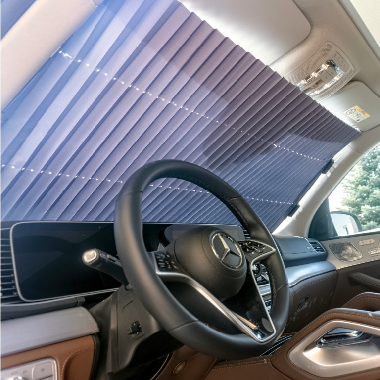 Parasolar Auto Retractabil Carguard 150x70cm PAR001
