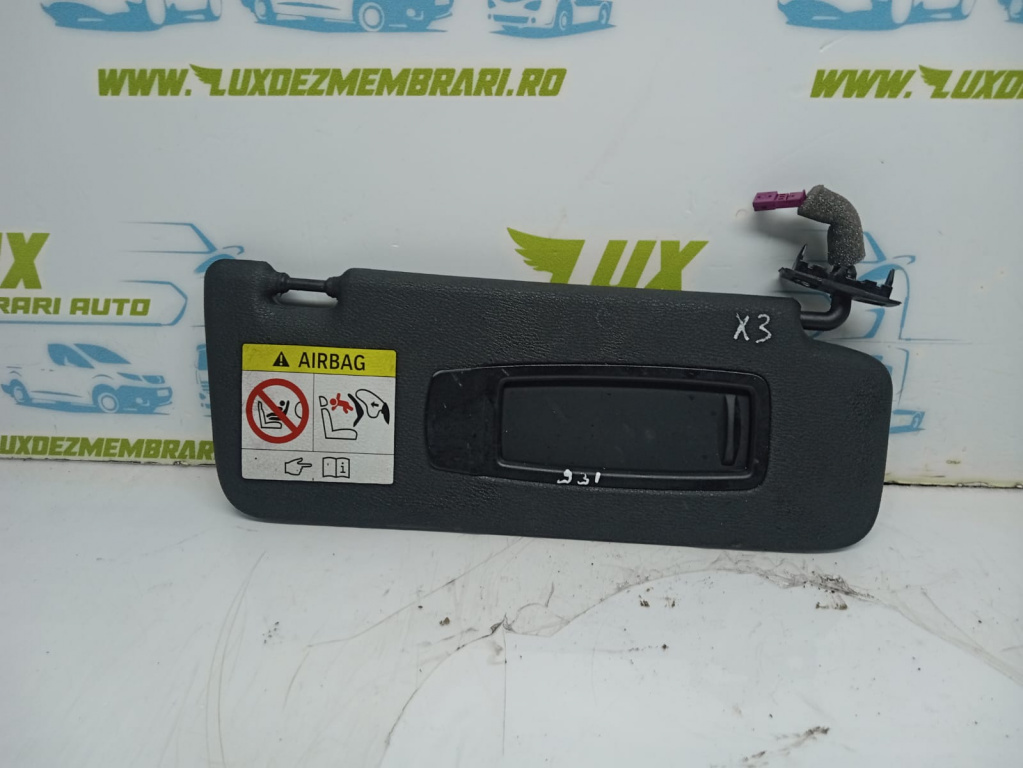 Parasolar dreapta 2531685 BMW X4 F26 [2014 - 2018] 3.0 d N57D30B