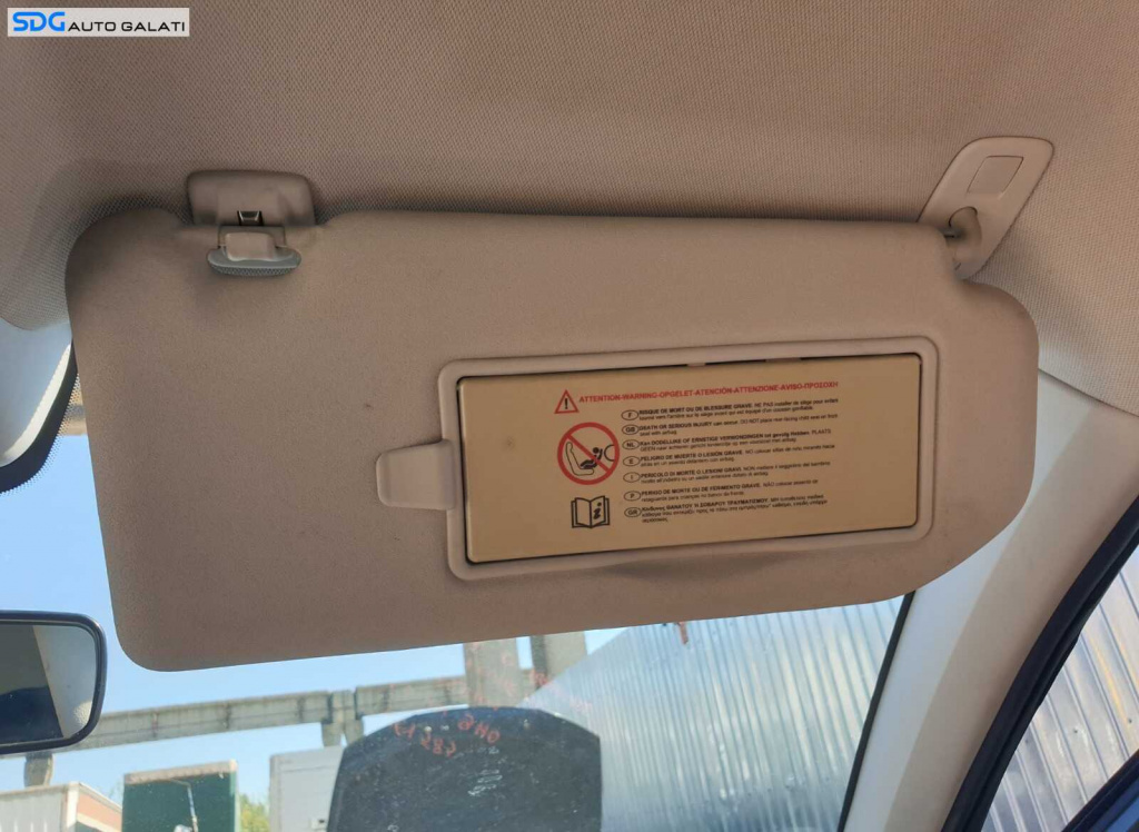 Parasolar Dreapta Citroen C4 2 II 2010 - 2015 [C7868]