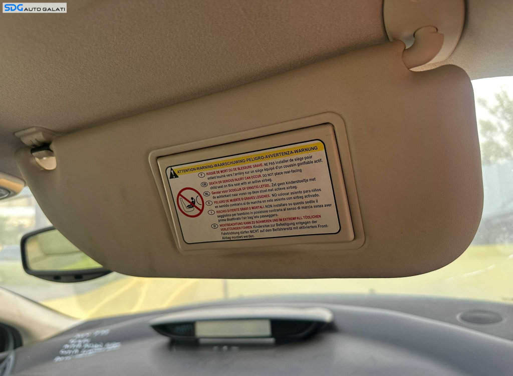 Parasolar Dreapta Fata Citroen C4 2004 - 2012 [K6013]