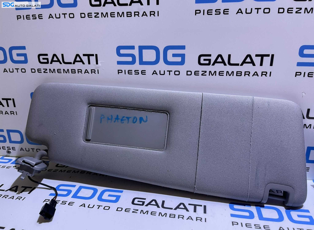 Parasolar Dreapta Pasager Volkswagen Phaeton 2002 - 2016 Cod 3D0857552F