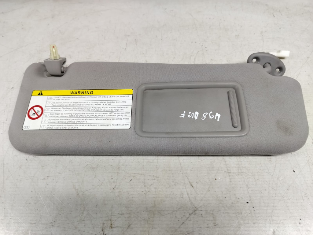 Parasolar dreapta Toyota Prius 2 [2003 - 2011] 1.5 hybrid 1NZ-FXE