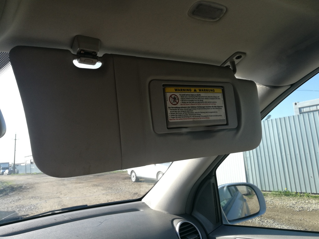 Parasolar Mercedes ML W164 dreapta