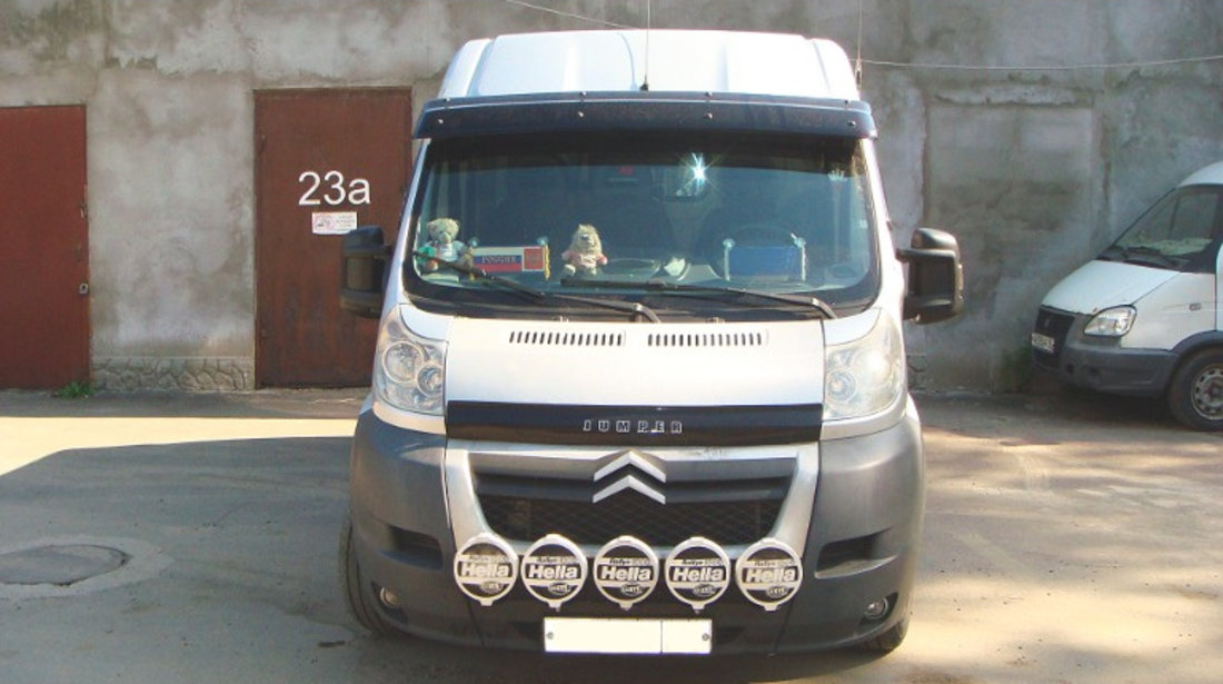 Parasolar parbriz Peugeot boxer negru lucios