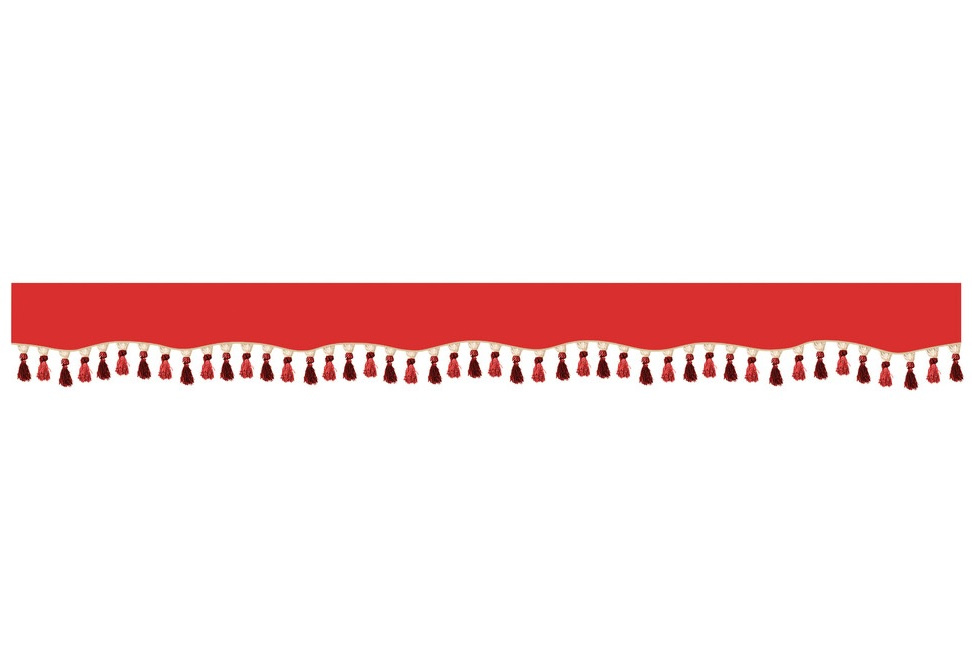 Parasolar Textil Camion Lampa Oscura, Rosu LAM98648