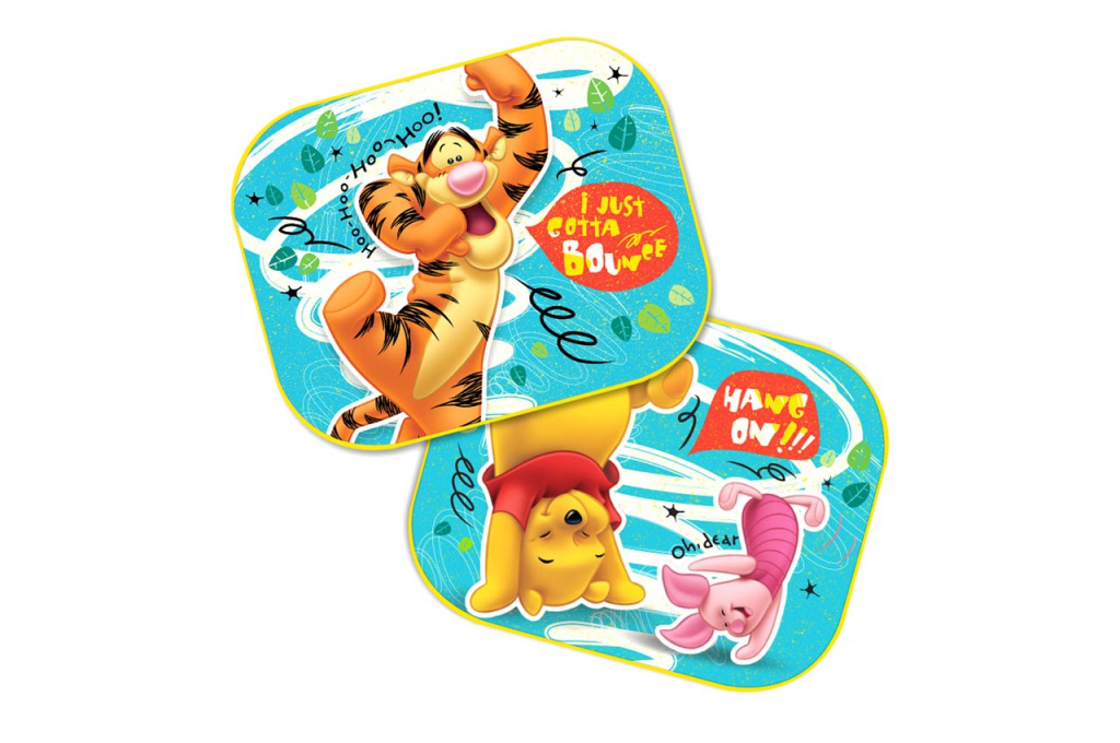 Parasolare 2 Szt 44*35cm Winnie The Pooh Amio S9305
