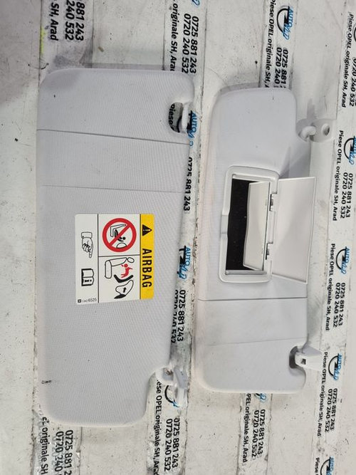 Parasolare set maner plafon Opel Corsa E 2014-2019