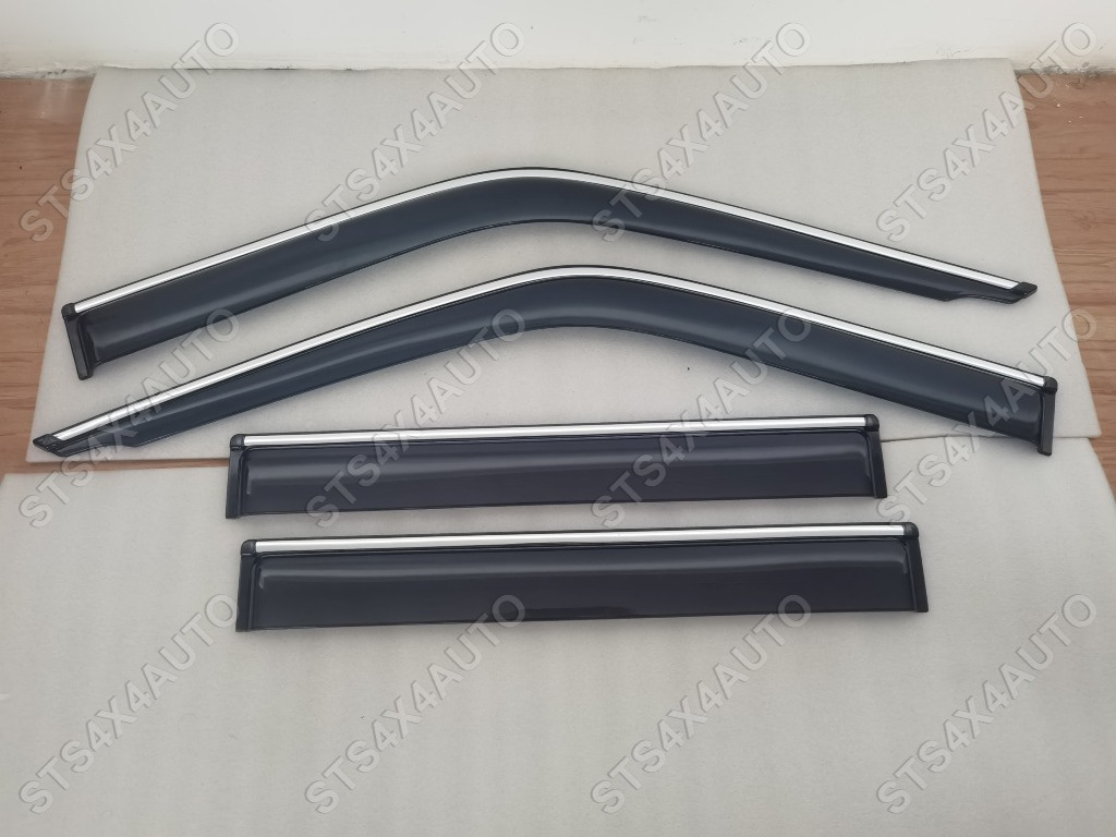 PARAVANTURI CU CROM ORNAMENT NISSAN NAVARA D22 1998-2006 [4-BUC]