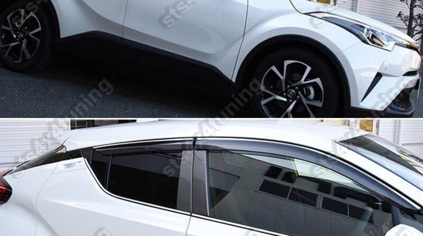 PARAVANTURI CU CROM STRIP TOYOTA CHR 2017-2023 SMK