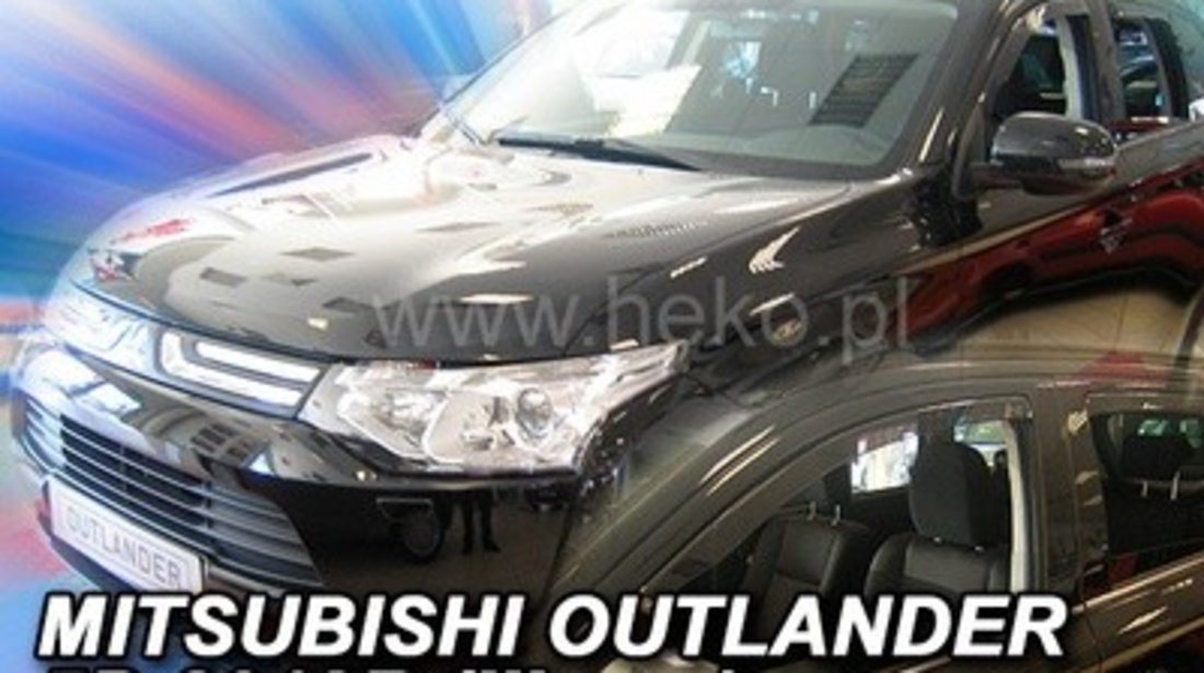 Paravanturi Geam Auto Mitsubishi Outlander, an fabr dupa 2012 ( Marca Heko - set FATA + SPATE )