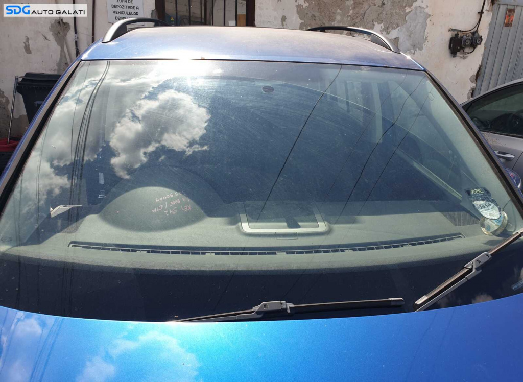 Parbriz Geam Sticla Simplu Fara Senzor si Oglinda Interior Volkswagen Touran 2003 - 2010 [C9124]