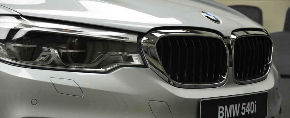 Parca-i un Septar. Cum arata de aproape noul BMW Seria 5 Parca-i un Septar. Cum arata de aproape noul BMW Seria 5
