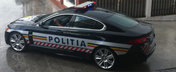 Parcul auto al Politiei Romane s-a imbogatit cu un Jaguar XFR