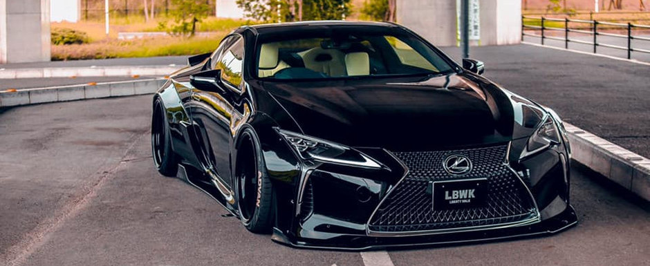 Pare venit de pe alta planeta. Asta trebuie sa fie cel mai agresiv Lexus LC500 din lume Pare venit de pe alta planeta. Asta trebuie sa fie cel mai agresiv Lexus LC500 din lume