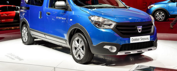 Paris 2014: Dacia Dokker si Lodgy primesc cate o versiune Stepway