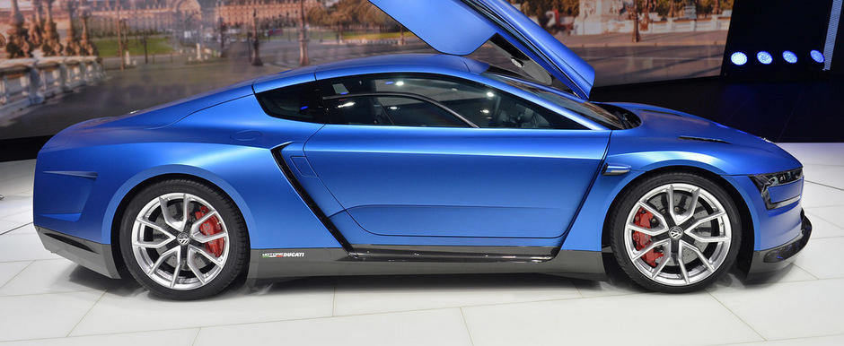Paris 2014: Noul VW XL Sport se mandreste cu un motor de Ducati si alte bunatati Paris 2014: Noul VW XL Sport se mandreste cu un motor de Ducati si alte bunatati