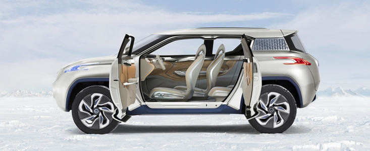 Paris Motor Show 2012: Nissan dezvaluie TeRRA, un concept pe baza de hidrogen