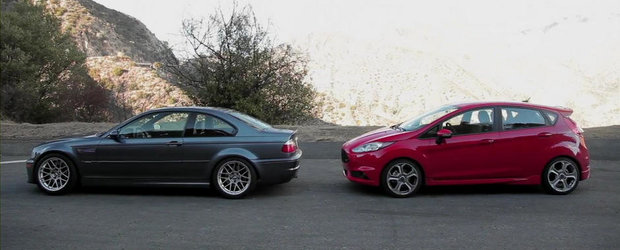 Pariul de 25.000 dolari: Ford Fiesta ST versus BMW M3 E46. Tu ce alegi?