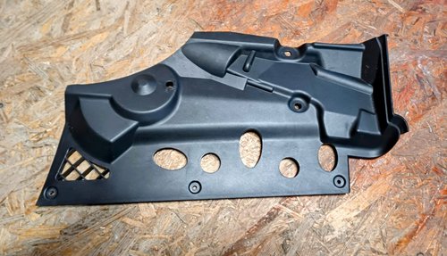 Parte inferioara masca sub bord, dreapta, 5P1863084A 1UQ Seat Toledo 3, Leon, Altea, Altea XL