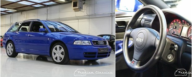 Pasionatii il iubesc pentru motorul sau bi-turbo. Un exclusivist S4 B5 a fost scos la vanzare in Olanda