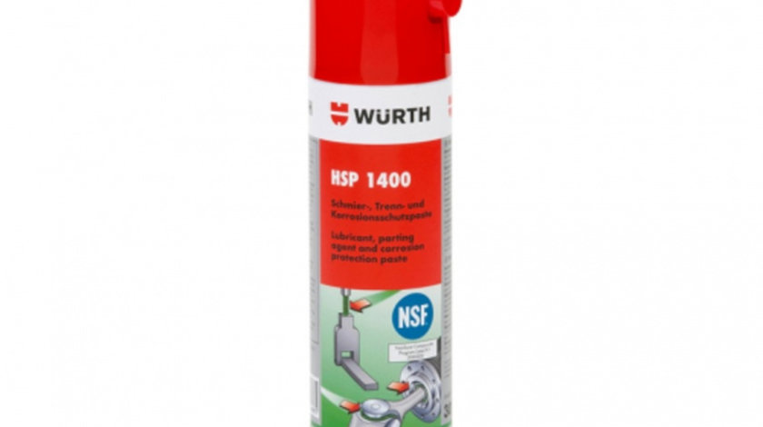 Pasta lubrifianta rezistenta la temperatura HSP 1400, Wurth 300 ml