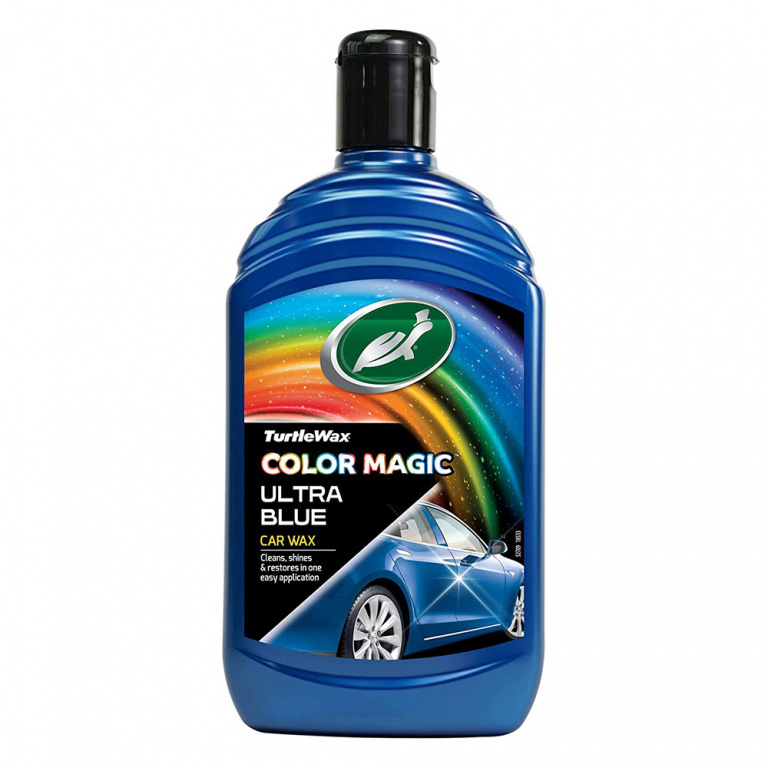 Pasta Polish 3 In 1 Turtle Wax Color Magic Ultra Blue Wax, 500ml TW FG52709
