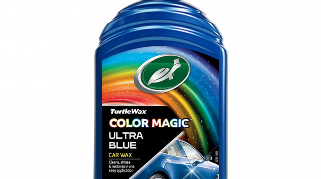 Pasta Polish 3 In 1 Turtle Wax Color Magic Ultra Blue Wax, 500ml TW FG52709