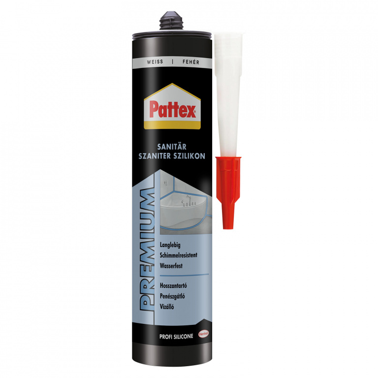 Pattex Silicon Sanitar Alb 280ML H2921493