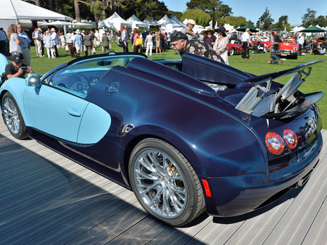 Pebble Beach 2013: Bugatti Veyron Grand Sport Vitesse 'Legend Jean-Pierre Wimille'