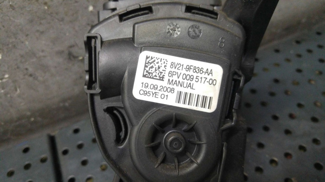 Pedala acceleratie 1.4 tdci ford fiesta 6 cb1 ccn 8v219f836aa 6pv00951700