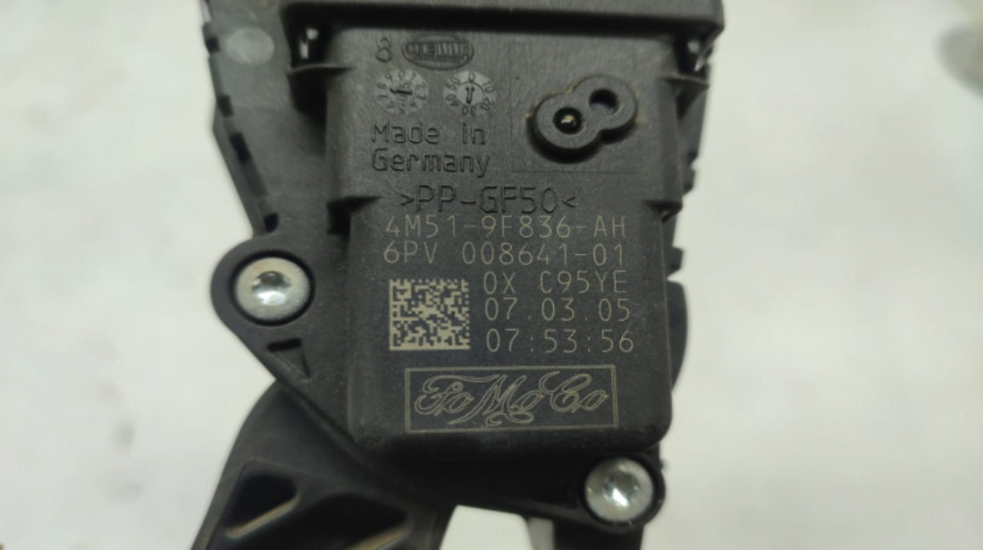 Pedala acceleratie 4m51-9f836-ah Volvo S40 2 [2004 - 2007]