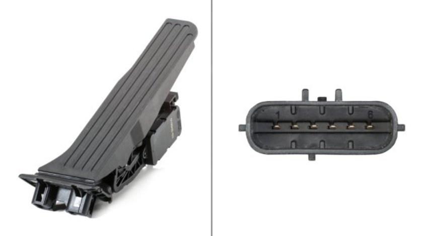 Pedala acceleratie AUDI A3, R8, R8 SPYDER, TT; SEAT LEON; SKODA OCTAVIA II, SUPERB II; VW CC, EOS, GOLF V, GOLF VI, JETTA III, JETTA IV, PASSAT, PASSAT ALLTRACK, SCIROCCO 1.2-5.2 dupa 1998
