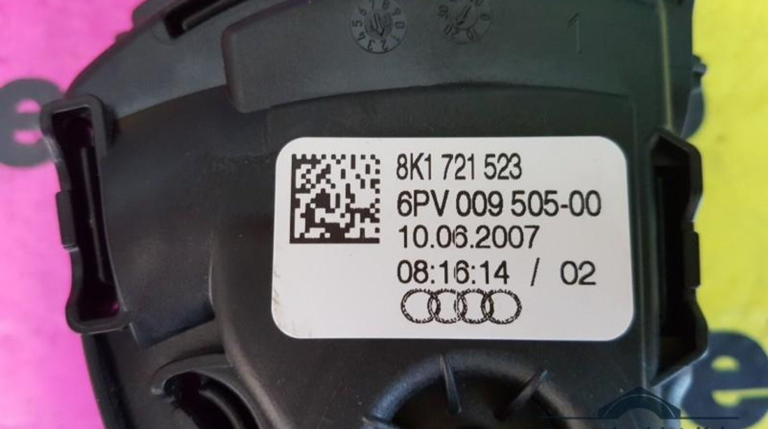 Pedala acceleratie Audi A4 (2007->) [8K2, B8] 8K1721523