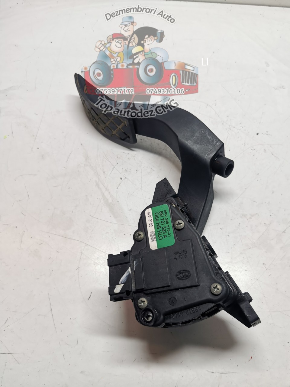 Pedala acceleratie Audi A4 B6 B7 1.8 T 2.0i 1.6i benzina 8EI721523A