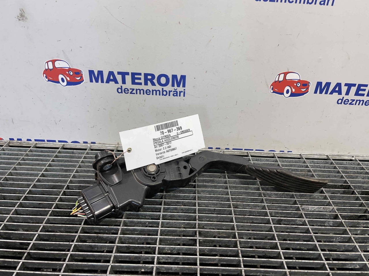 PEDALA ACCELERATIE CITROEN C-CROSSER 2.2 HDI - (2007 2012)