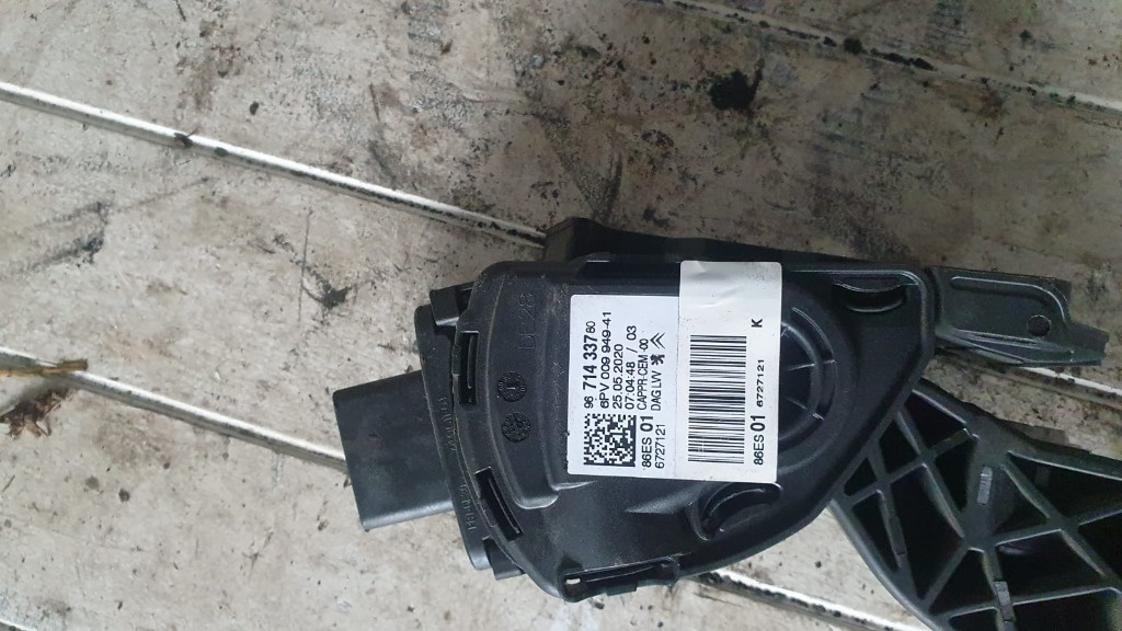 Pedala acceleratie Citroen DS3 1.4 HDI cod 9671433780
