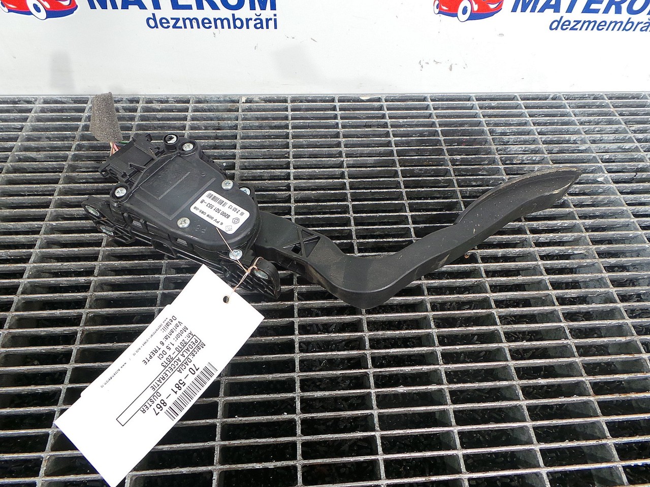 PEDALA ACCELERATIE DACIA DUSTER 1.5 DCI 
