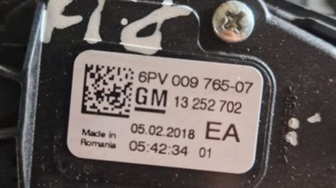 Pedala acceleratie Opel Ampera Cascada 13252702 EA VLD2174