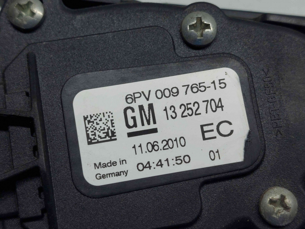 Pedala acceleratie Opel Astra J [Fabr 2009-2015] 13252704