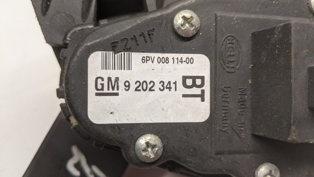 Pedala Acceleratie Opel IZAFIRA, 9202341, 6PV00811400,