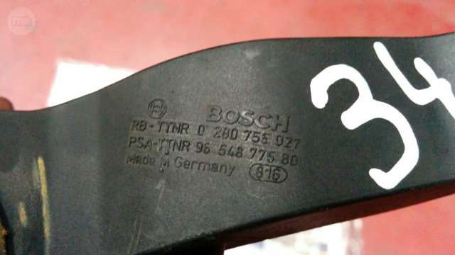 PEDALA acceleratie PEUGEOT 206 CC 0 280 755 027 / 02807550270 280 755 027 / 0280755027