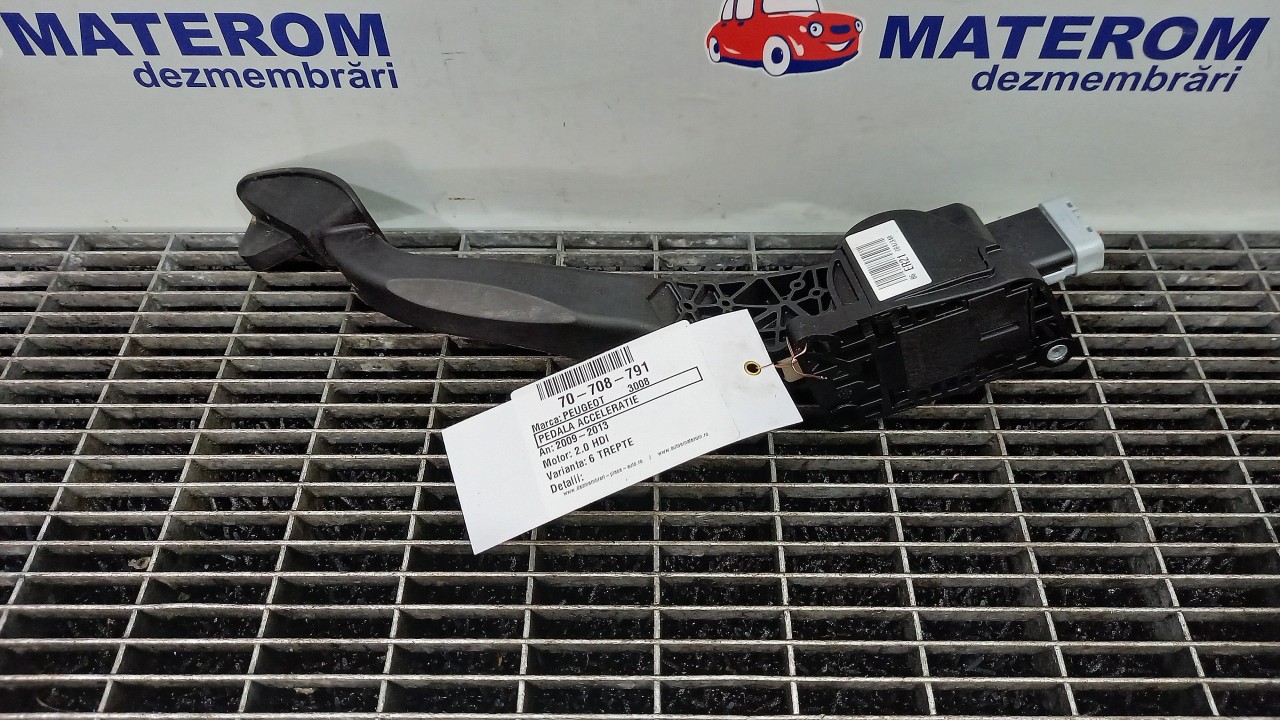 PEDALA ACCELERATIE PEUGEOT 3008 3008 2.0 HDI - (2008 2013)