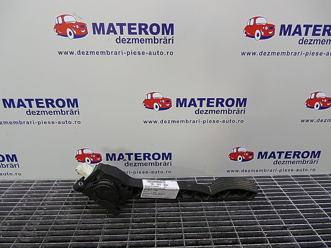 PEDALA ACCELERATIE PEUGEOT 307 307 1.6 HDI - (2001 2008)